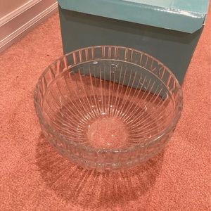 Tiffany & Co. crystal salad bowl